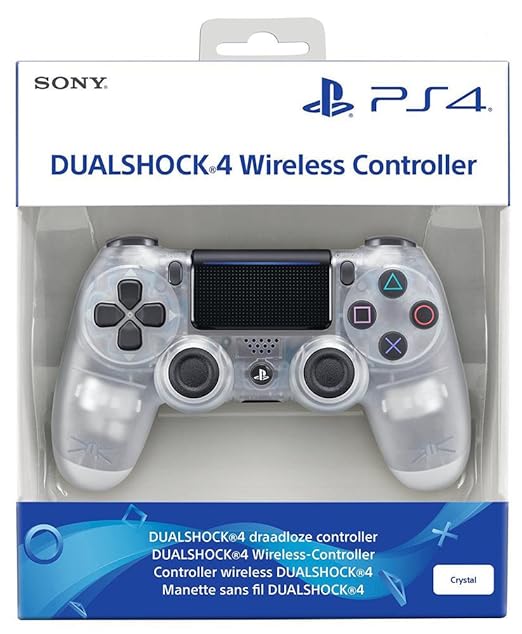 PlayStation 4 - DualShock 4 Wireless Controller, crystal