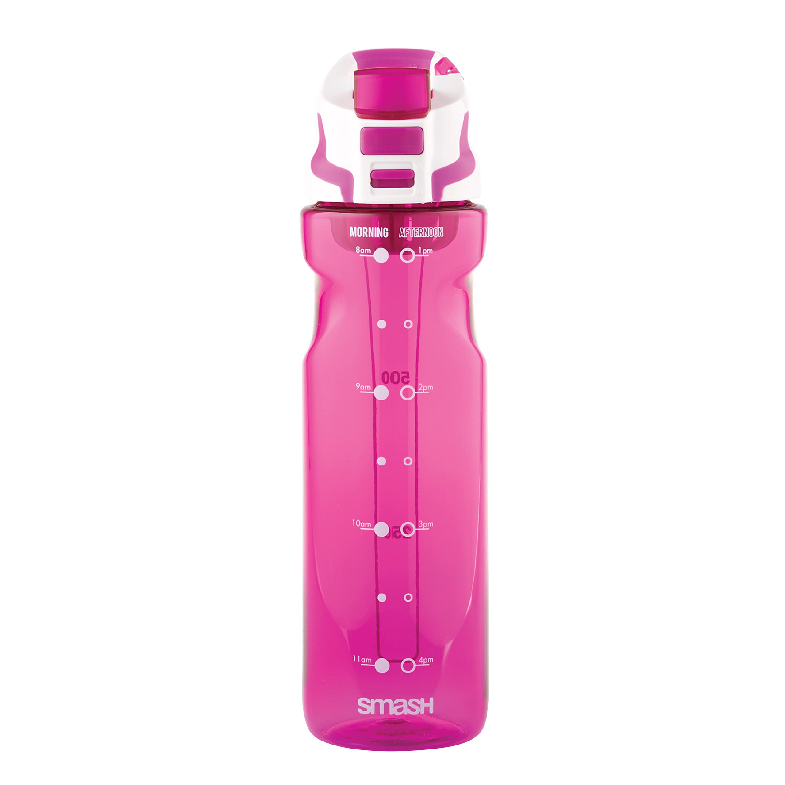 Smash Chugger Water Bottle with Infuser, Pink, 750 ml Capacity