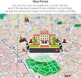 Zeerkeer 4G GPS Tracker Mini Real Time Locator with Magnet Geofence Route view 5