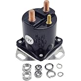 SPJIUQI 12V 3-Terminal Starter Solenoid for Cub Series | Fit for Cub Cadet 1712 1806 1810 1812, Cub Lo-Boy 154, Solenoid Relay, OEM# 01002228 925-3001 20626200 035634