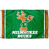 Milwaukee Bucks Vintage Hardwood Classics Flag and Banner