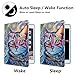 iPad Mini Case - LittleMax(TM) Synthetic Leather Auto Wake/Sleep Stand Case [Card Holder] Flip Folio Wallet Case Cover for iPad Mini 3/2/1 [Free Cleaning Cloth,Stylus Pen]--03 Lovely Cat