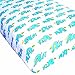 One Premium, Soft & Cozy Muslin Cotton Fitted Baby Crib Sheet. Cute Blue Prints For Boys, Infants, Toddlers Christmas, Baby Shower Gifts. Premium Machine Washable & Dryer Friendly Sheets.