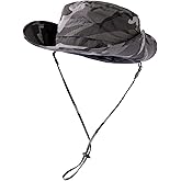 Oversize XL XXL Large Wide Brim Waterproof UPF 50+ Bucket Sun Summer Travel Fishing Hiking Fisherman Hat Detachable Chin