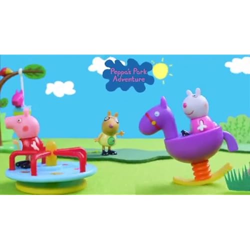 peppa pig carry case with figures