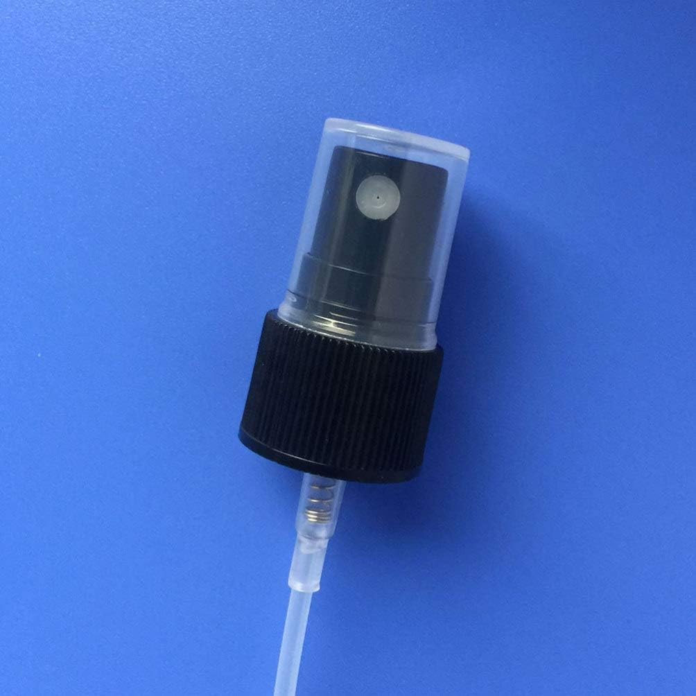 Mobestech Spray Tops Essential Oil Fine Mist Sprayer Cap Replacement Pump Black Spray Bottle Tops for 27mm Bottle Nozzle 20 Pcs - Image 4