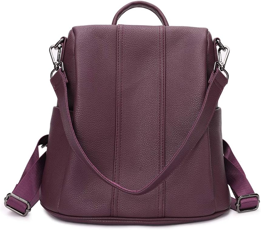 leather rucksack womens