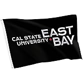 Desert Cactus Cal State East Bay University California CSEBUC Flag - 3 x 5 Feet Pioneers Banner, Indoor/Outdoor Durable Fabric, 100% Polyester Design (Style C)