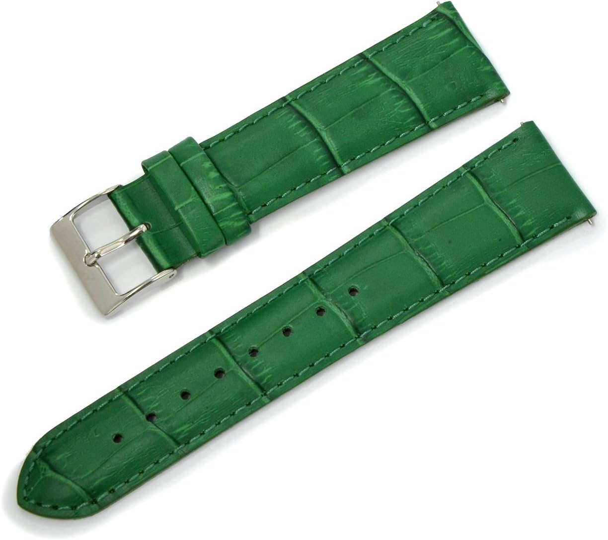 CASSIS AVALLON Alligator Grain Embossed Calf Watch Strap 21mm with Tool