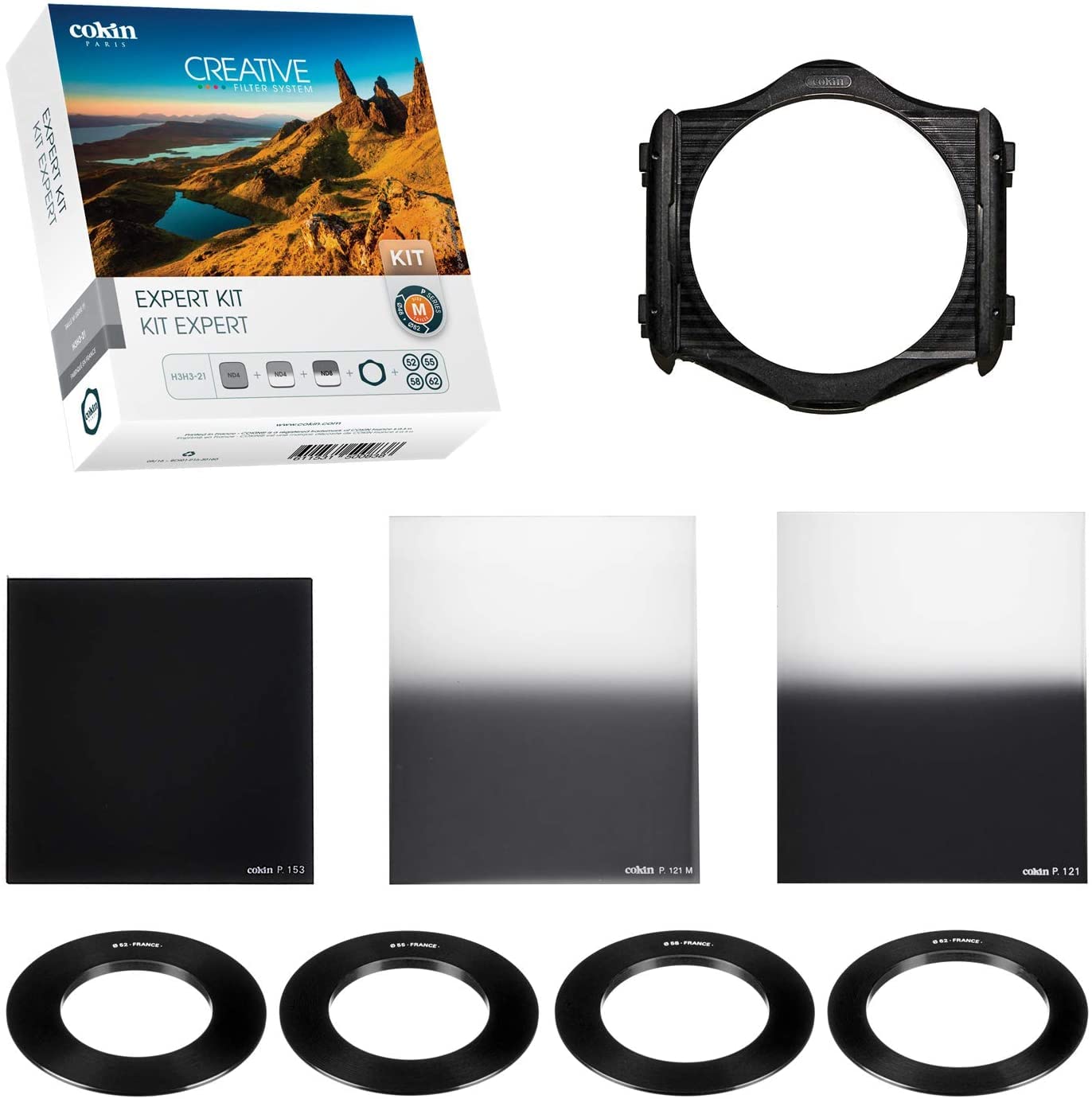 Cokin P Series Expert Gradual ND Filter Kit with Holder and Rings