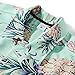 Uideazone Men Hawaiian Shirts Summer 3D Printed Short Sleeve Button Down Aloha Shirt