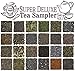 24-Variety Super Deluxe Loose Leaf Tea Sampler Gift Set w/ Green, Black, Oolong, White, Herbal, Pu’er and Flavored Gourmet Teas. Makes 240+ Cups