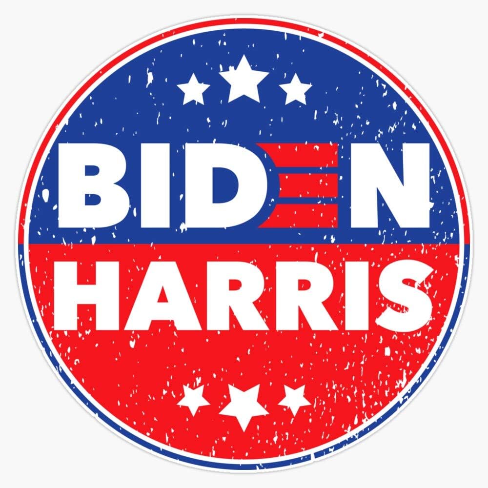 Amazon Com Biden Harris Sticker Vinyl Bumper Sticker Decal Waterproof 5 Sports Outdoors