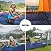 Binffeey Sleeping Pads for Backpacking - Two-Person Inflatable Lightweight Camping Pad Portable Air Sleeping Mat with Pillow for Camping Hiking Traveling