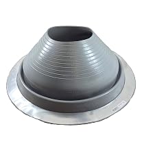 Dektite #9 Gray EPDM Metal Roof Pipe 