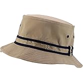 Armycrew Oversized XXL Roll Up Bucket Hat with Stripe Band