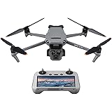 DJI Mavic 3 Pro with DJI RC, Flagship Triple-Camera Drone with 4/3 CMOS Hasselblad Camera, 43-Min Flight Time, 15km HD Video
