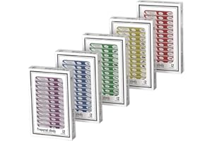 Plastic Prepared Microscope Slides for Kids, Cainda 60pcs Animals Insects Plants Flowers Biological Sample, Stereo Microscope Slide for Students Adult Biology Science Programs