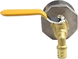 Drhomeam 2 Inch Drum Faucet with Gasket for 55 Gallon Oil Water Buckets view 7
