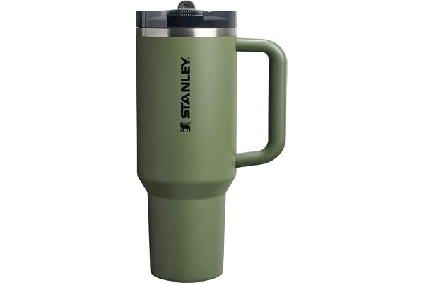 STANLEY Quencher ProTour Flip Straw Tumbler with Leakproof Lid 40 oz | Built-In Straw and Handle | Cup Holder Compatible for