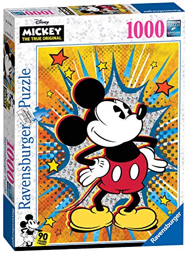 Ravensburger Puzzle 15391 - Retro Mickey - 1000 Teile Puzzle für Erwachsene und Kinder ab 14 Jahren, Mickey Maus Puzzle