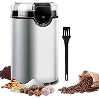 Keenstone Coffee Grinder, Electric Coffee Bean Grinder, Stainless Steel Spice Mill Grinder with Noiseless Motor…