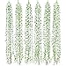 Lvydec 6pcs Artificial Vines Fake Greenery Garland Willow Leaves with Total 30 Stems Hanging for Wedding Party Home Garden Wall Decoration primary