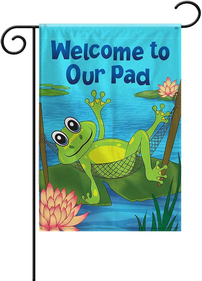 The Cranford Group Welcome to Our Pad Garden Flag