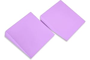 12" Foam Incline Stretch Wedge - Set of 2 - by Trademark Innovations (Purple)