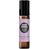Edens Garden Lavender Magnolia Essential Oil Roll-On Blend- 100% Pure Premium Grade, Natural, Therapeutic, Aromatherapy, Kid & Skin Safe, The Best for Gifts, Relaxation Pre-Diluted 10 ml (.33 fl oz)