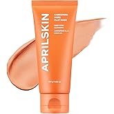 APRILSKIN Carrotene IPMP 3-Min Quick Dry Pore Caring Clay Mask | Kaolin & Zinc PCA | Reduces Pores & Sebum | Cooling Effect | Vegan | Gentle Exfoliation | Korean Skin Care | 100g 3.52 oz.