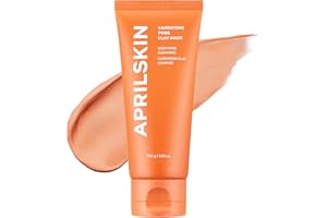 APRILSKIN Carrotene IPMP 3-Min Quick Dry Pore Caring Clay Mask | Kaolin & Zinc PCA | Reduces Pores & Sebum | Cooling Effect | Vegan | Gentle Exfoliation | Korean Skin Care | 5.07 oz