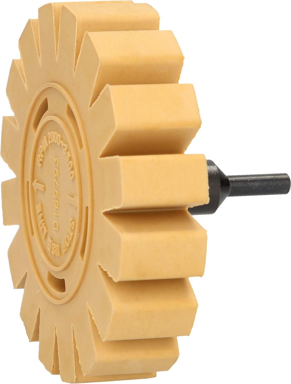 KS Tools Foil Eraser with Slats, Diameter 100 mm, 515.1247 - Image 4