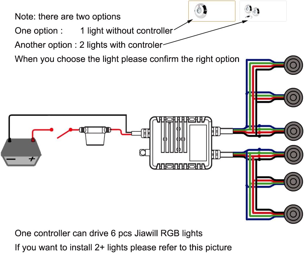 Underwater Lights Wiring Diagram