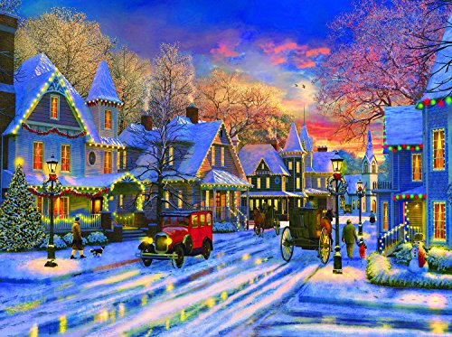 A Holiday Drive 1000 Pc Jigsaw Puzzle by SunsOut