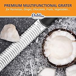 Orblue Lemon Zester & Cheese Grater - Premium