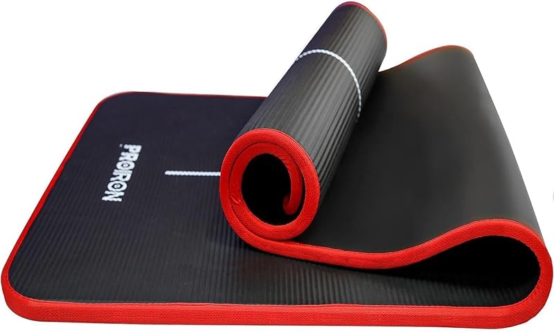 PROIRON Yoga Mat Thick 10mm Large 1830x660 Anti-Slip NBR Exercise Mat