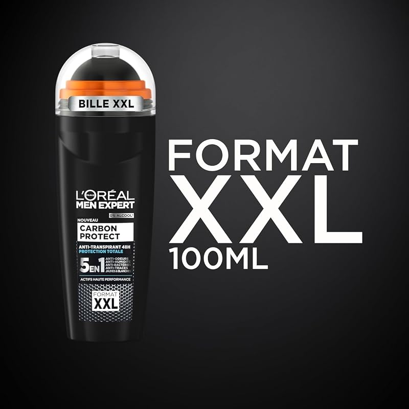 L'Oréal Paris Men Expert Carbon Protect Déodorant Bille Homme 100ml