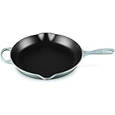Le Creuset Enameled Cast Iron Signature Iron Handle Skillet, 11.75" (2-3/8 qt.), Sea Salt