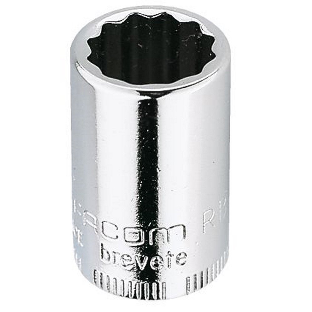 FACOM 1/4 Inch Socket Spanner 12-Point SW 1/4 Thin-Walled, 1 Piece, RB.1/4