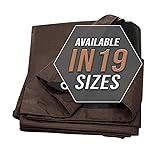 Large Waterproof Tarp - Heavy Duty 10 Mil Thick