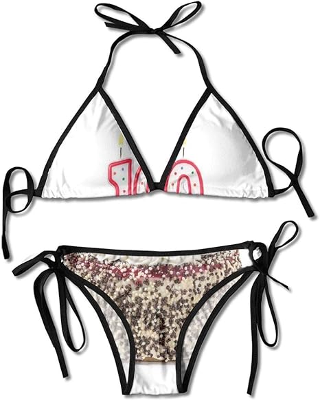 Bikini Triangular Trajes de baño Foto de Pastel de Fiesta de pastelería