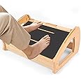 Foot Rest, Adjustable Height Foot Rest for Under Desk at Work, Ergonomic Foot Stool Under Desk for office, Under Desk Footrest with Large Roller Massage, Comfortable Desk Foot Rest for Pressure Relief