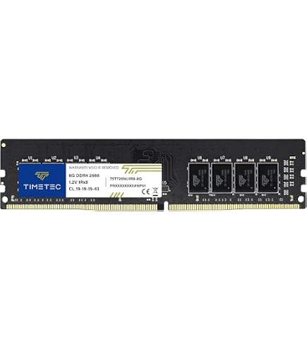 Micron 8GB 1Rx8 PC4-2666V-U DDR4-21300 Non-ECC Memory