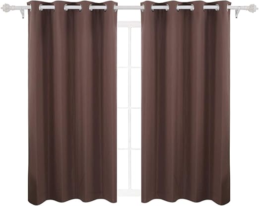 Amazon Com Deconovo Window Office Heavy Microfiber Thermal