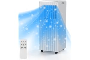 Takywep Portable Air Conditioner,8000BTU(ASHRAE) Potable AC with Dehumidification and Fan Function,Remote Control Air Conditioner for Bedroom Kitchen Office,Cooling Area up to 300 Sq.Ft