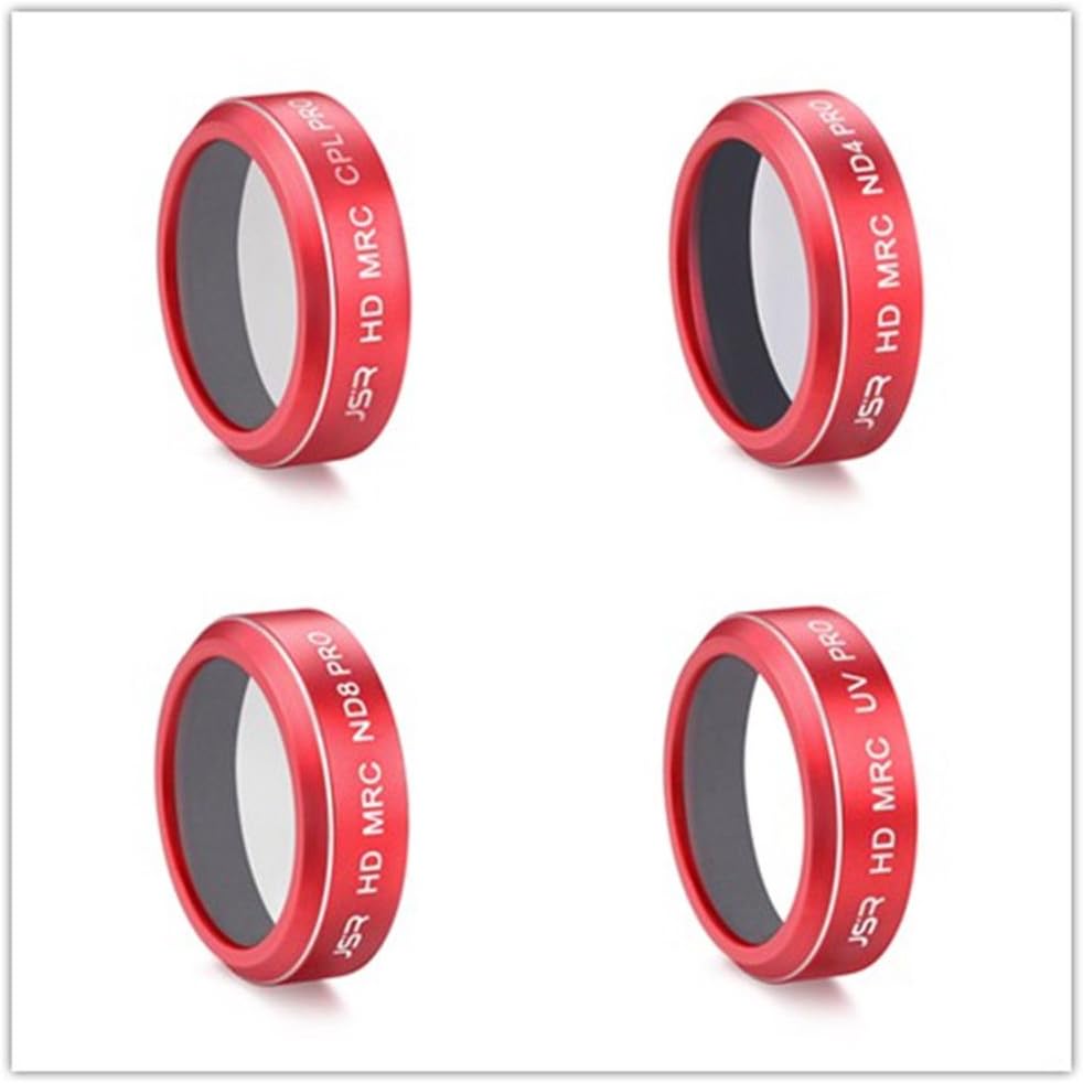 Haodasi Dustproof MRC UV/CPL/ND4/ND8 Filter HD Lens Set for Xiaomi Mi Mijia Mini Action Camera
