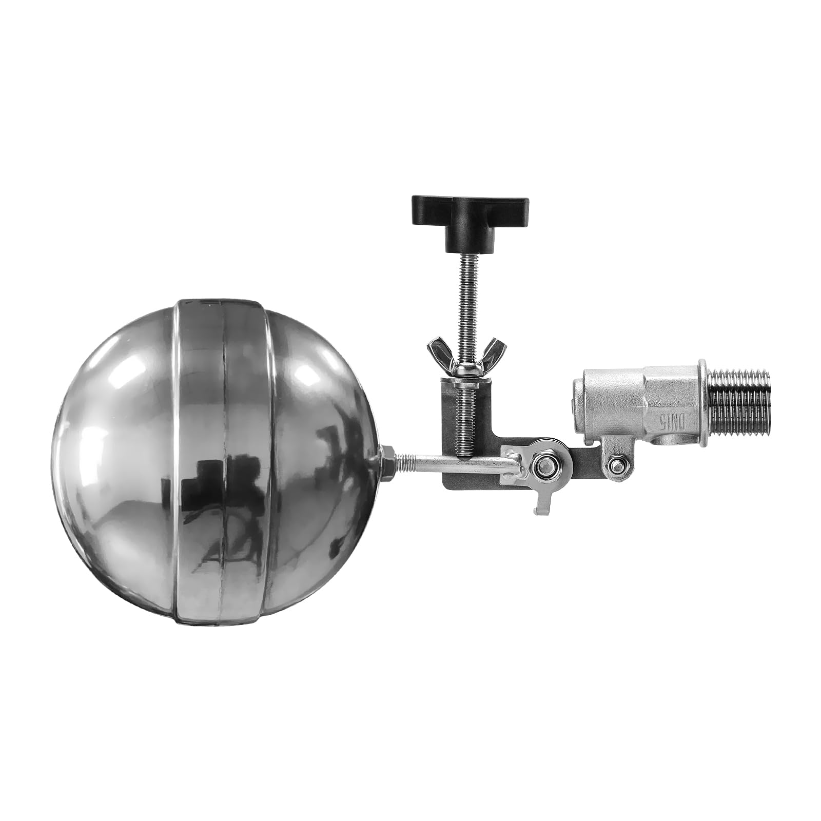 Photo 1 of Pool Auto Fill Float Valve, Briidea Adjustable Screw Float Valve with Replacement 3/8'' NPT Male Thread, Perfect for Fountain, Pools, SPA, Water Tanks