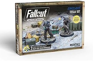 Modiphius Fallout - Wasteland Warfare - Enclave Tesla Set, Multi