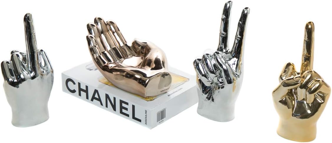 Interior Illusions Middle Finger Tabletop Decoration: Home & Kitchen